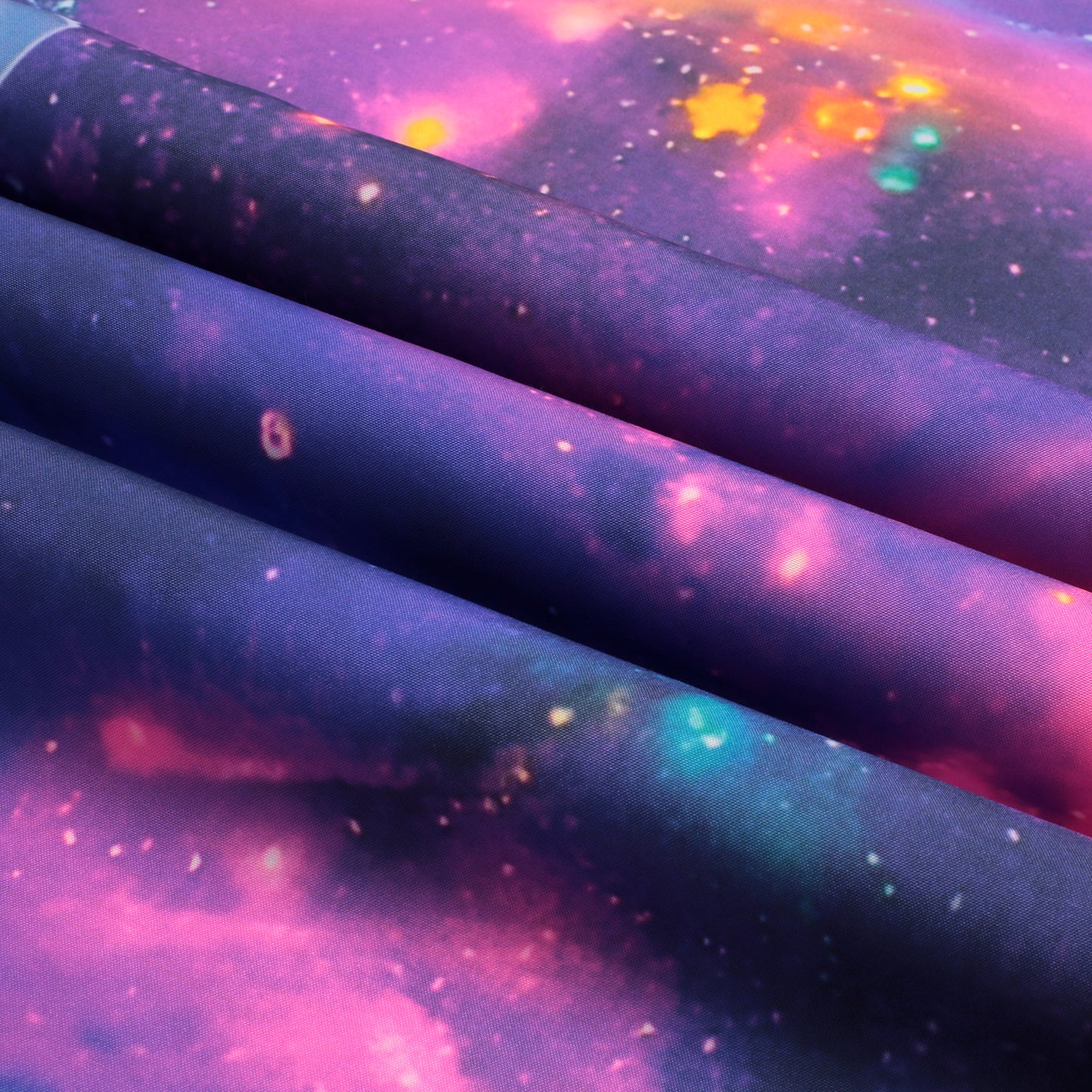 Simpkeely Blacklight Astronaut Handshake Tapestry, UV Reactive Galaxy Colorful Space Wall Hanging Tapestries, Fantasy Starry Sky Glow in The Dark Tapestry for Bedroom, Living Room