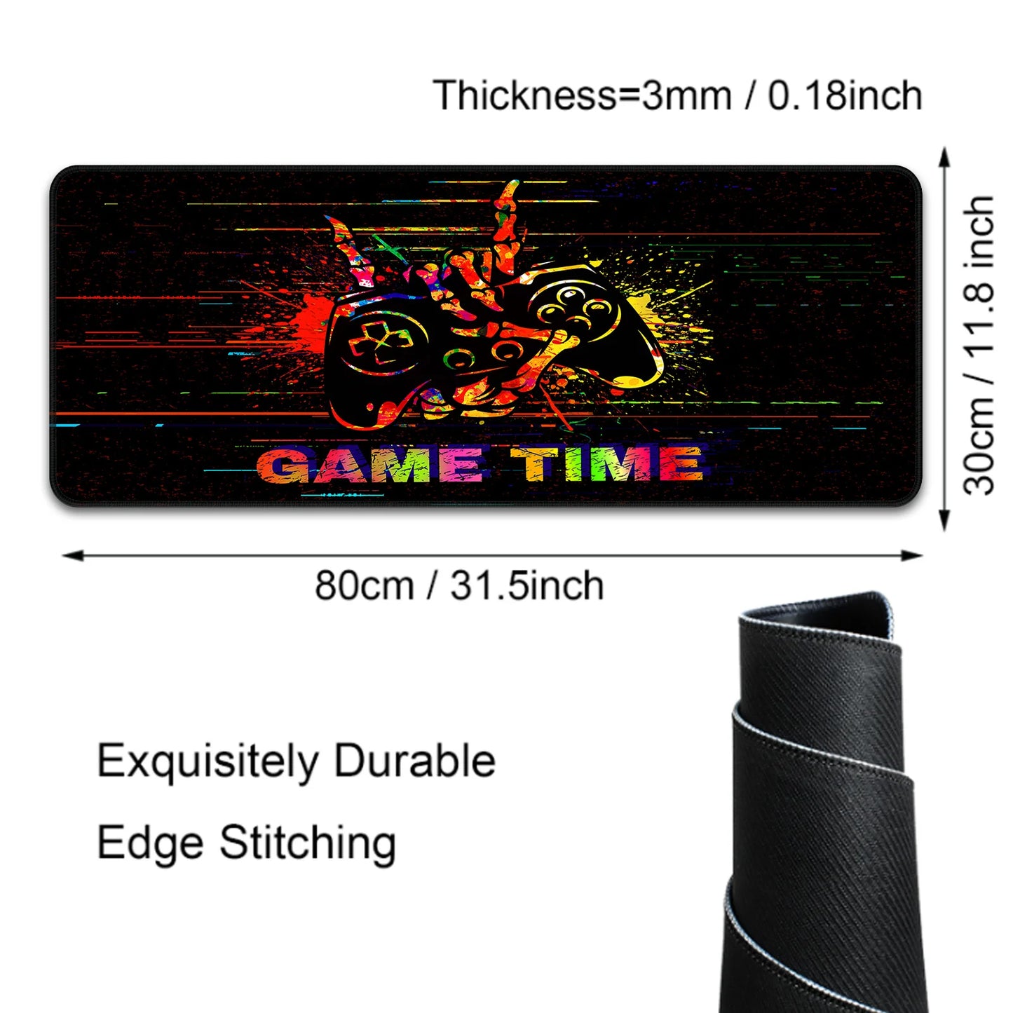 Detailed view of the smooth, precision-tracking fabric surface texture.