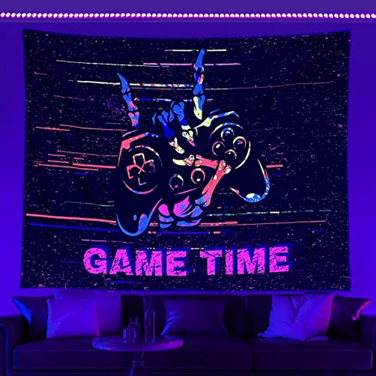 LED Neon Gaming Sign - Gamepad Shape Light for Teen Boys' Game Rooms,  Bedrooms - Gamer Gift, Gaming Room Décor and Accessories