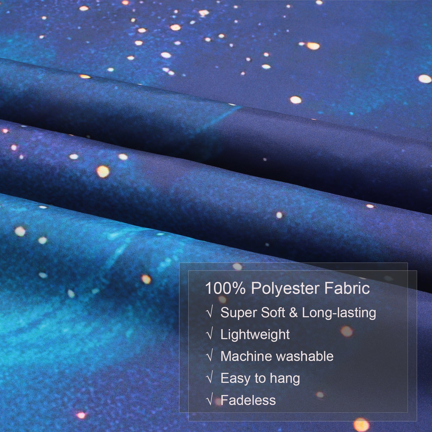 Simpkeely Blacklight Galaxy Tapestry, Vibrant Cosmic Design with Planets Stars Nebulae – Celestial Space Art Home Décor for Bedroom, Living Room