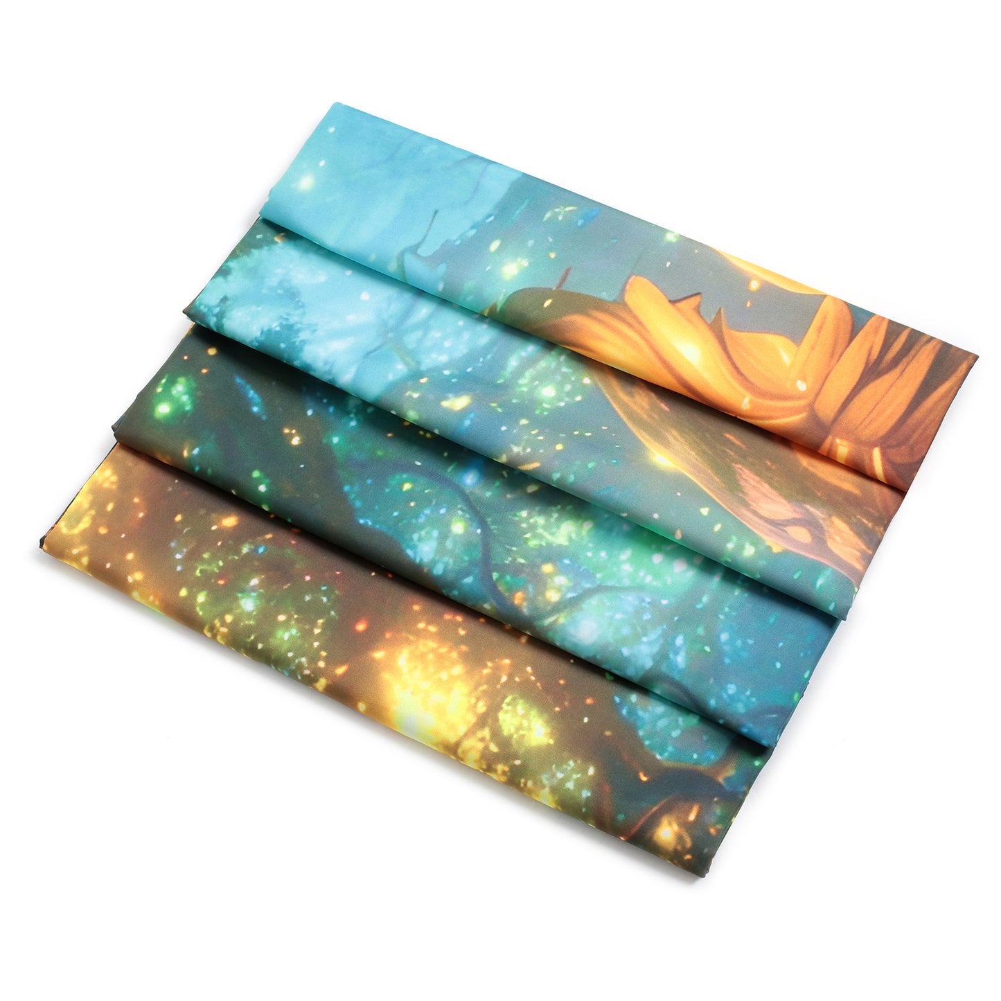 Simpkeely Blacklight Fantasy Mushroom Forest Tapestry, Magical Elves Fairy Fireflies Tree of Life UV Reactive Neon Nature Landscape Wall Hanging Tapestries for Bedroom, Living Room